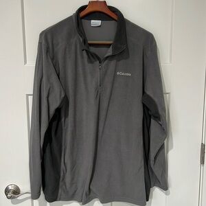 Columbia Quarter Zip Pullover Fleece Sz XXL